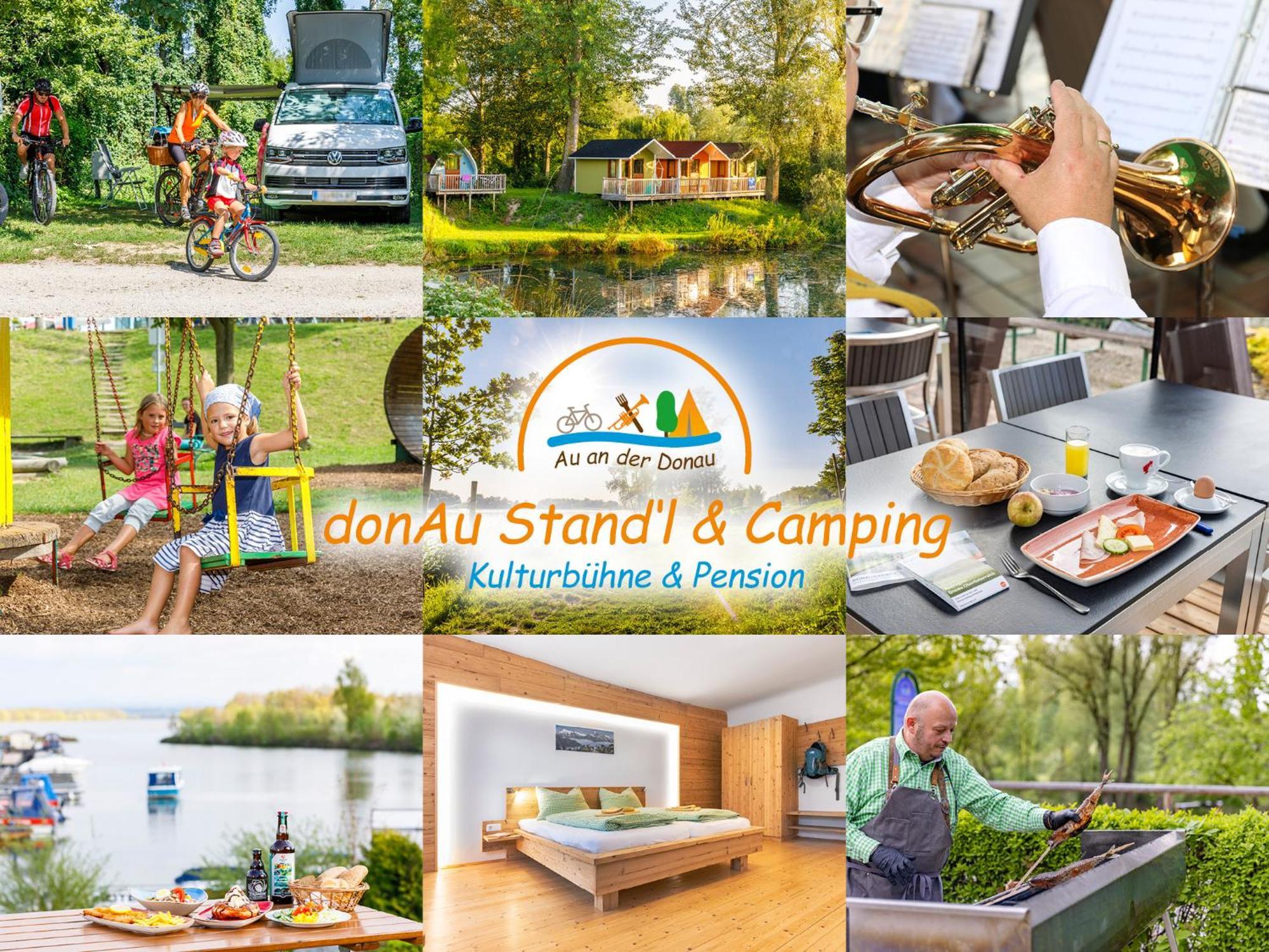 Camping & Pension Au An Der Donau Eksteriør billede