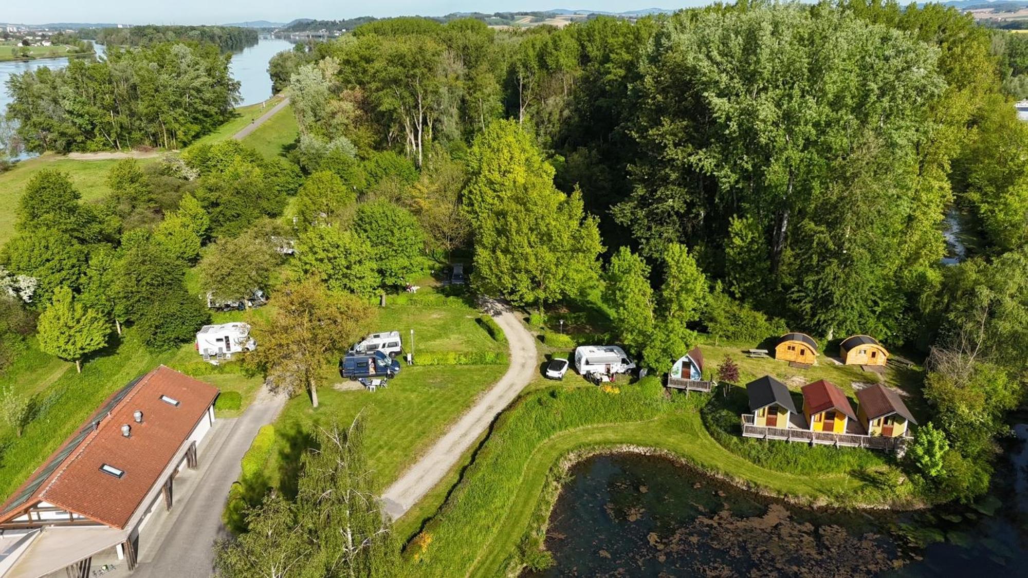 Camping & Pension Au An Der Donau Eksteriør billede